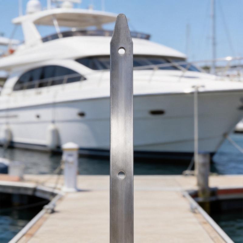 Marine Edge Guard 316 Stainless Steel 12 Inch Boat Rub Rail Cover for Side Protection, Mooring Contact and Hardware Replacement Use
