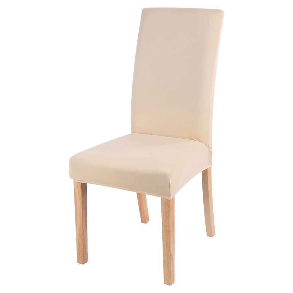 Elastic Cover For Chair Universal Size Pure Color Cheap Chair Covers Stretch Seat Slipcovers for Living Room Home  Dining Decor
