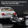 1:24 Mercedes-Benz W140 320SEL High Simulation Diecast Car Metal Sound Light Alloy Model Car Children's Toys Collection Gifts