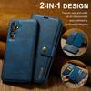 DG.MING for Samsung Galaxy S23 FE Detachable Phone Cover Split Leather Wallet Stand Phone Case