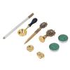 Wax Stamp Kit European   Retro   Stamp Hand Account Envelopes   Paint Sealing Wax Kit Gift Earth Box Decoration