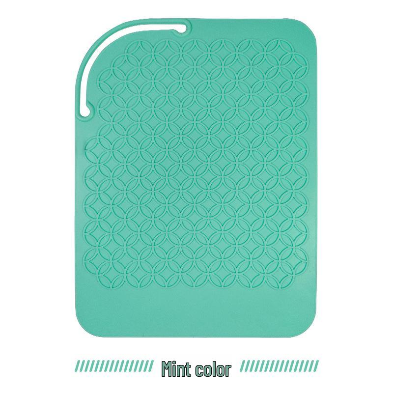 Silicone Heat-Resistant Mat for Curling Irons and Hair Straighteners - Hairdressing Tool Pad