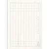 Showa Notebook Japonica Communication 10 Notebook, Lines, B5, 5-Pack JL-685