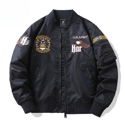 Spring and Autumn New Air Force Pilot Jacket Embroidered Baseball Jacket Work Jacket