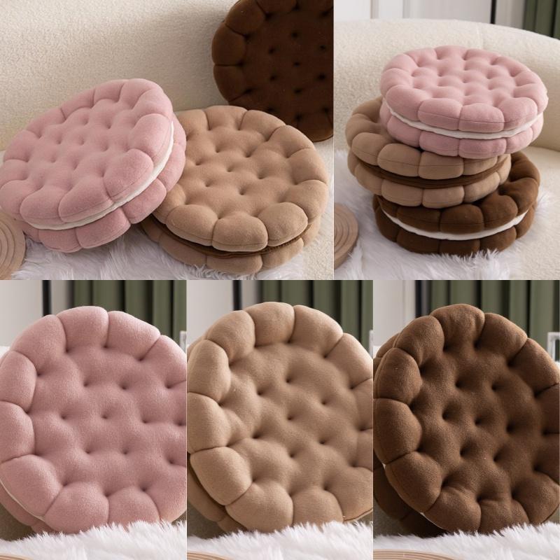 Cute And Creative Japanese Style Cookie Pillow For Office Nap And Sofa Decor