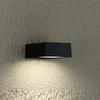 DAIKO LED Outdoor Light (Built-in LED), 6.1W, Warm White, 2700K, DWP-37173, Black