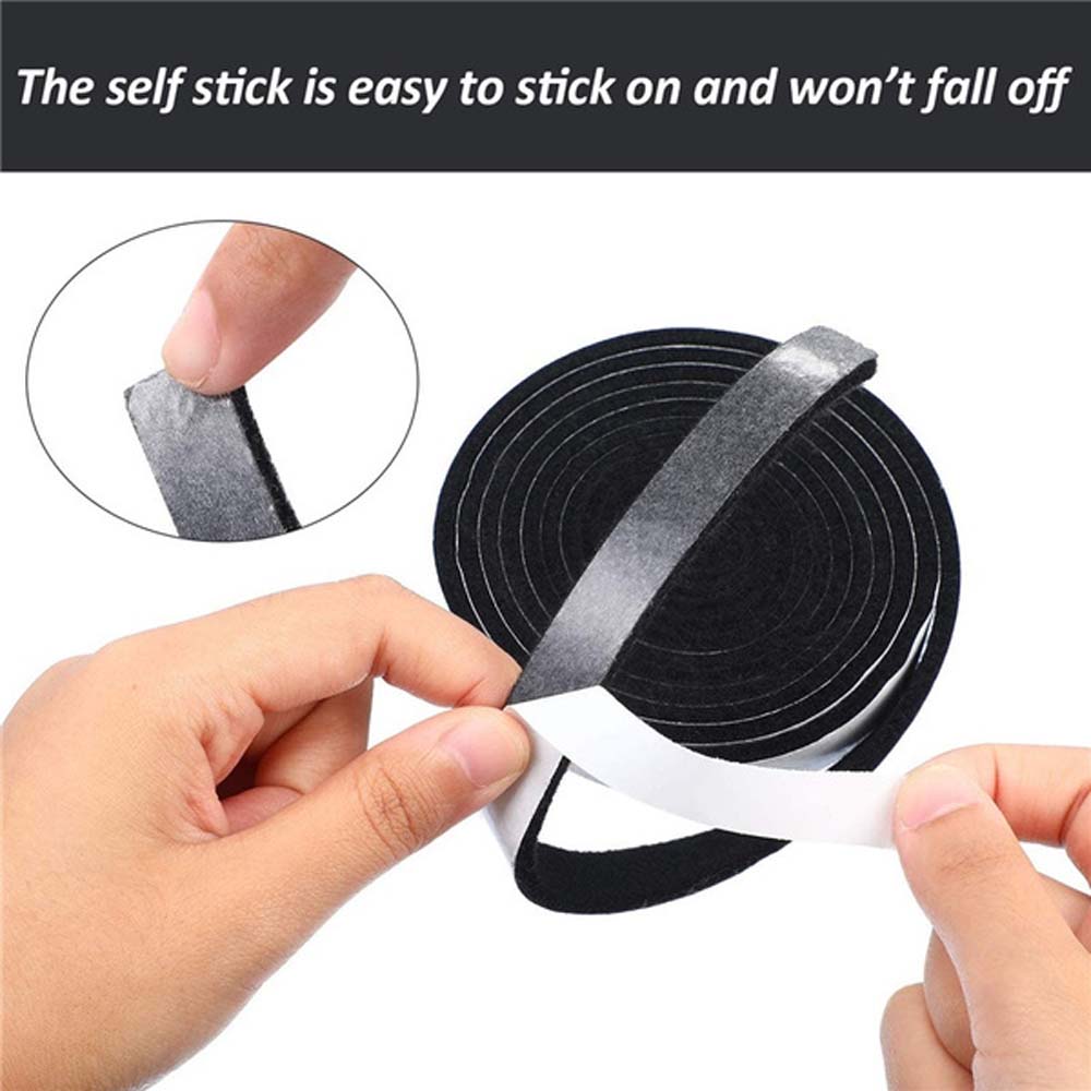 2.3M*1.3CM Self-adhesive Heat Resistant BBQ Barbecue Sealing Tape Smoker Gasket Kitchen Tool