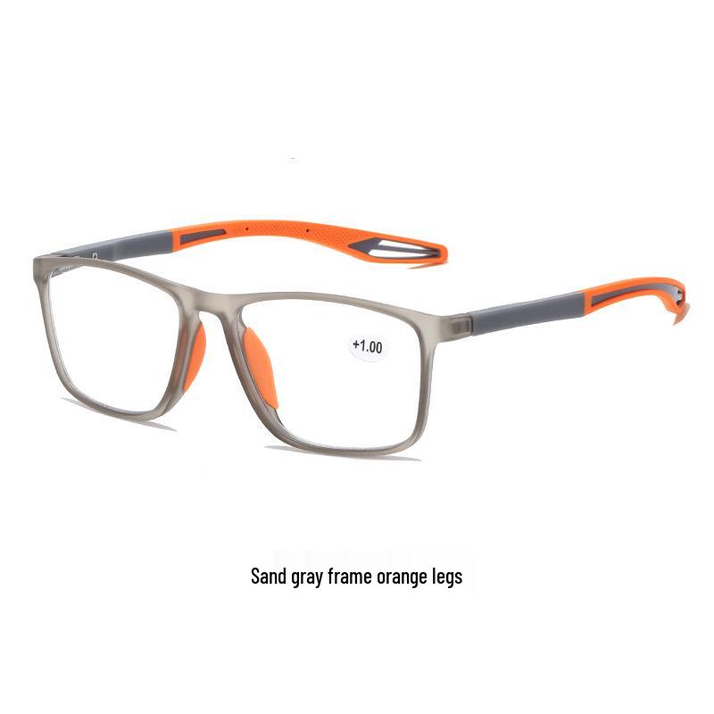 New Unisex Color-Changing TR90 Reading Glasses: Ultra-light, Anti-Slip, Anti-Blue Light, Indoor/Outdoor Sports Design.
