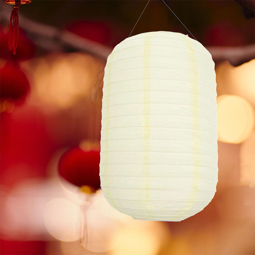 Japanese Paper Lantern Blank Hanging Decorative Lantern Outdoor Garden Party Decorations Soft Ambiance