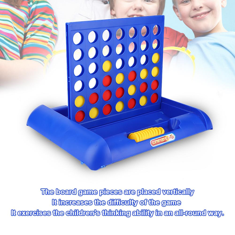 ABS 4 in a Line Row Vertical Board Game Educational Parent Child Interactive Toy