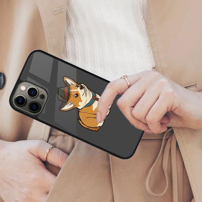 

Corgi in a Suit Magnetic Phone Case For APPLE iPhone 17 Air 16 14 13 12 Pro Max 15 Plus Wireless Charge With MagSafe Cover iPhone 14