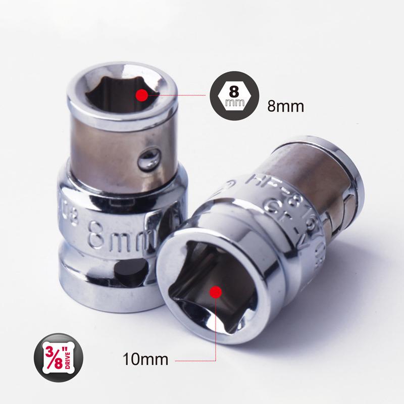 Ratchet Socket Adapter Universal Socket Hex Bit Holder Converter Wrench Hand Tools Set Repair Tools