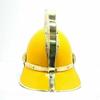 Mosiężny projektant żółte wykończenie w stylu vintage Replika hełmu strażaka Poręczny prezent