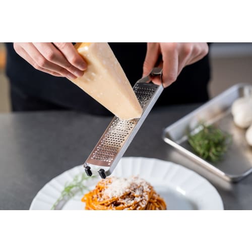 Iidaya Ever Oroshi Pro (Made In Japan/Compact/Stainless Steel) Zester Grater for Thin Slicing (Cheese/Ginger/Lemon/Garlic) Professional Stick Grater