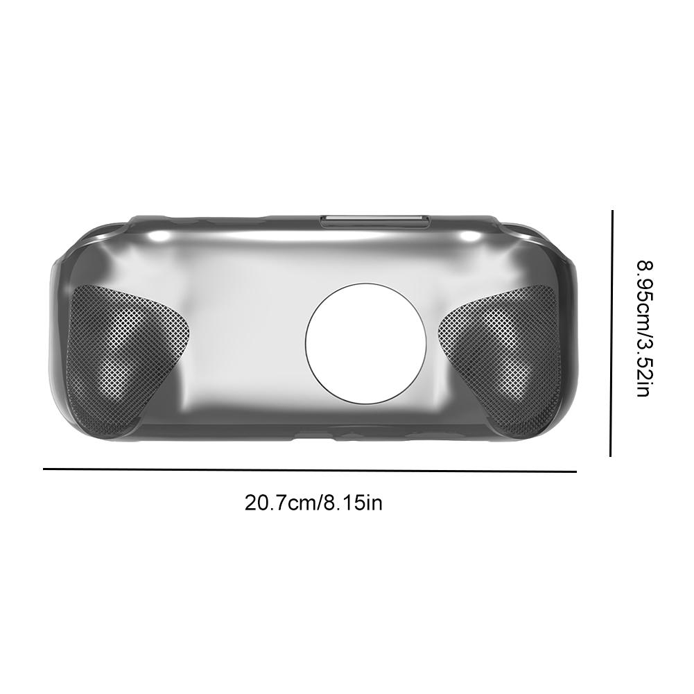 

Прозрачный защитный чехол из ТПУ, противоударный защитный рукав для консоли MANGMI AIR X, аксессуары, силиконовый защитный чехол прозрачный черный