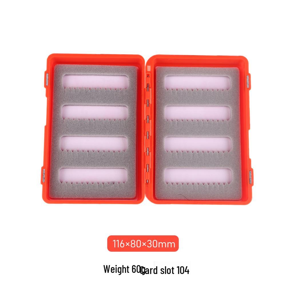 Portable Transparent Fly Fishing Lure Storage Box - Large Capacity Accessory Holder