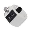 4 Digit Number Counter Compact Hand Mechanical Counter with Reset Knob for Counting Numbers Knitting