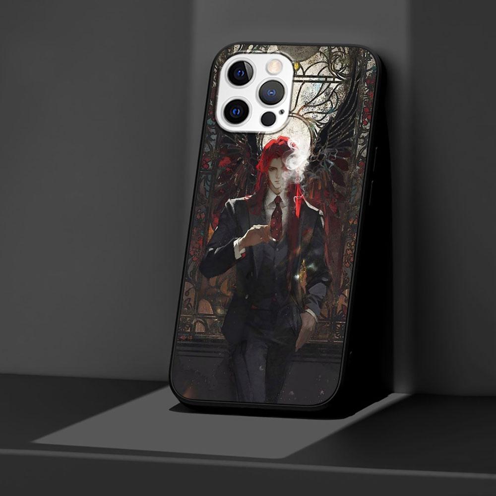 

Чехол Honkai Star Rail Argenti для Apple iPhone 11 14 13 Mini 15 Plus X XS 12 Pro Max XR, черный силиконовый мягкий чехол для телефона iPhone 13 Pro Max