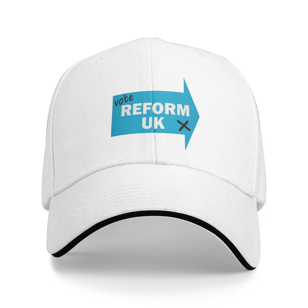 Lets Make Britain GREAT Again Sandwich Hats Men Women Reform UK Caps Fishing Hat Adjustable Polyester Baseball Cap Summer