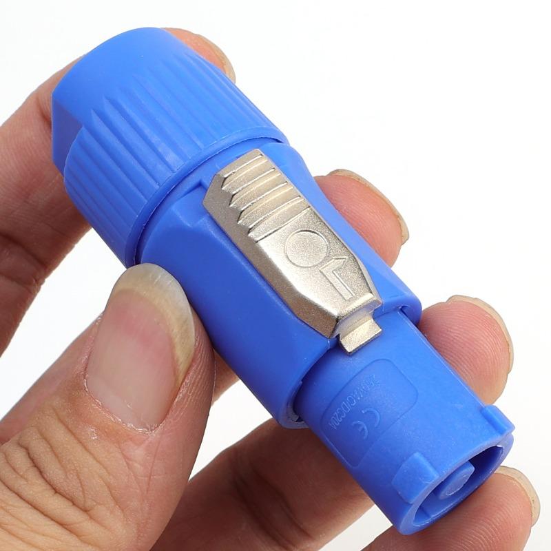 3Pin Powercon XLR Connector 20A 250V Male Plug NAC3FCA NAC3FCB NAC3MPA Power Socket Male Plug Adapter for Stage Light LED Screen