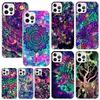 Mandala Sunflower Mandala Phone Case For Iphone 17 Air 16 15 Plus 16E 14 Pro Max 13 Mini 12 11 7 8 SE Fundas Soft Back Cover 17