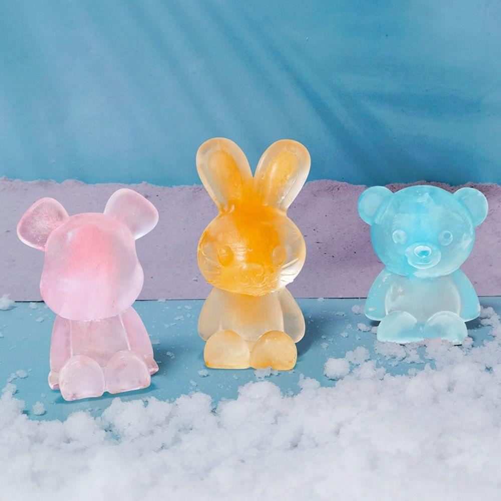 

Silicone Coffee Ice Mold Soft Rabbit Pudding Mold Ice Cube Mold Ice Cream Mould for Bar