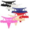 Sexy Seamless Lace Thong Panties G String T Back Panties for Women See Through Lace Bikini Panties