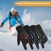 1Pairs Winter Warm Full Fingers Waterproof Windproof Cycling Outdoor Sports Running Motorcycle Ski Touch Screen Gloves