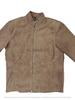 Real Leather Men's Jacket Beige Suede Genuine Lambskin Handmade Lambskin Soft Stylish