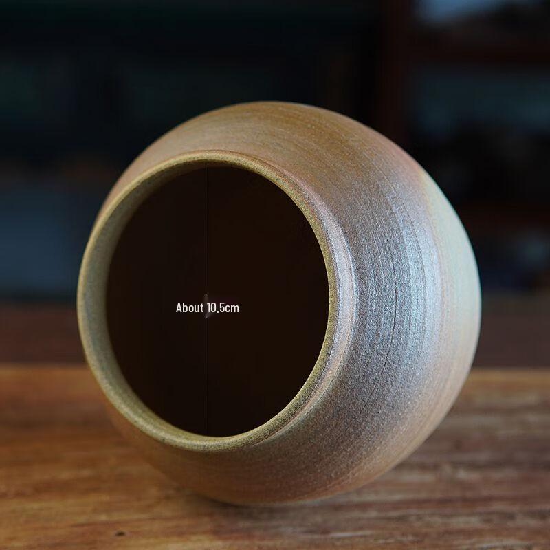 Handmade Wood-fired Ceramic Tea Caddy