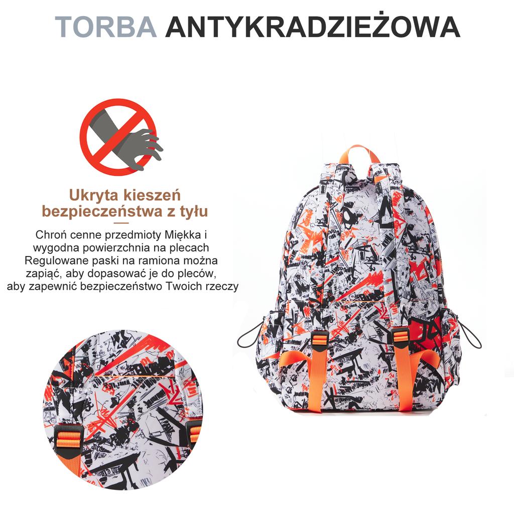 Mochila Escolar para Portátil Negra Impermeable Mochila para Libros, Mochilas Casuales Ligeras de Viaje Trabajo para Hombre Mujer Universidad Adolescentes