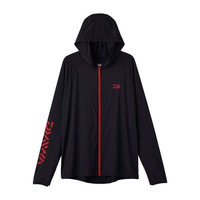 [Daiwa] Icedry Hoodie Rashguard Full Zip DE-6125 Black L