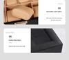 Double Layer Carbon Fiber PU Watch & Jewelry Display Box