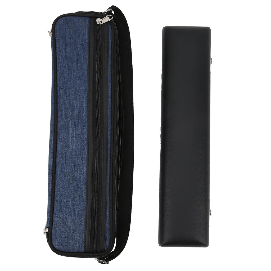 Flute Case Bag 16 Hole for Protect Cover Carry Artificial Leather Accessories
