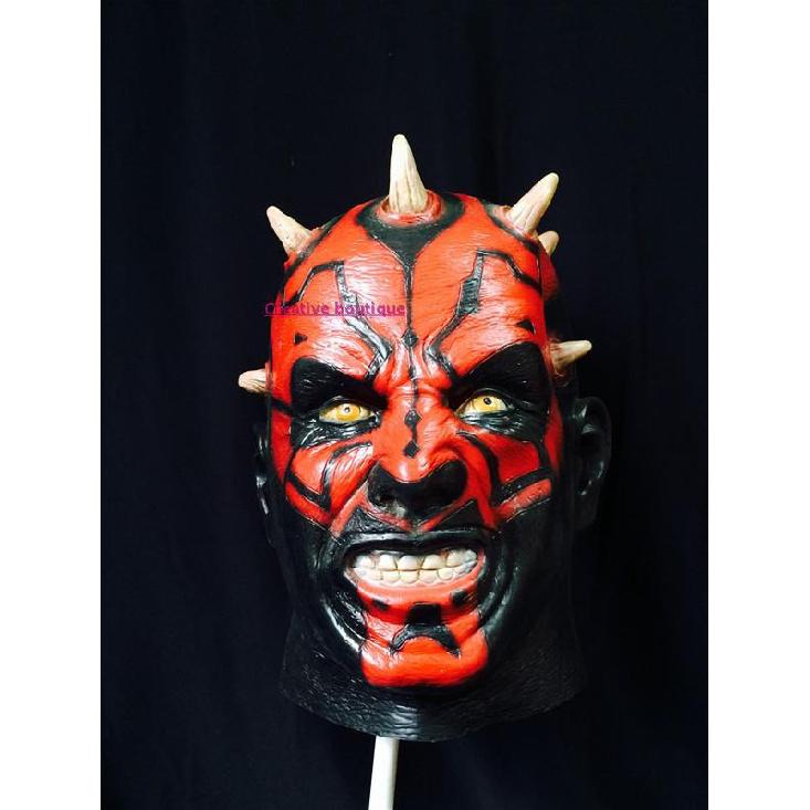 

Star Wars Movie and Animation Character Mask Headgear Darth Maul Mask Halloween Horror Ghost Mask Darth Maul