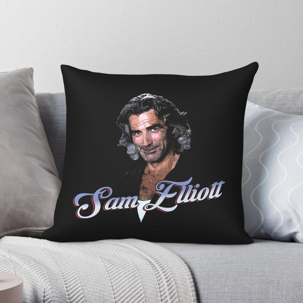 Sam Elliott The Boys Federa Quadrata Poliestere Lino Velluto Fantasia Zip Decorativa Cuscino Decorativo Copricuscino per Auto