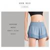 Womens High-Waisted Loose Running Shorts With Inner Lining-Free Design Quick-Dry Athletic Workout Yoga Pants Gym