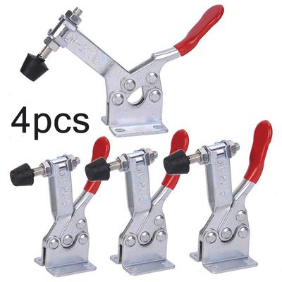 4 Pcs GH 201B Horizontal Clamp Quick Release Locking Lever Fastener Hand Tool