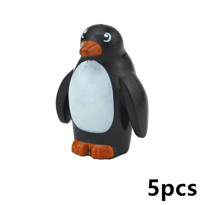DIY Creative Model Cute Animal MOC Building Blocks Brick Little Pet Zoo Dog Duck Tortoise Penguin Cat Pig Bird Rabbit Toys