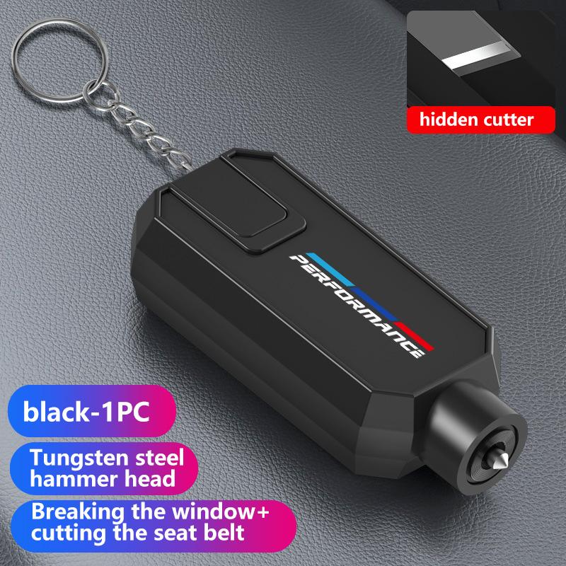 Car Safety Hammer Glass Window Breaker Emergency Escape Tool For BMW M Performance E36 E46 E60 E90 E91 E92 E93 F30 F20