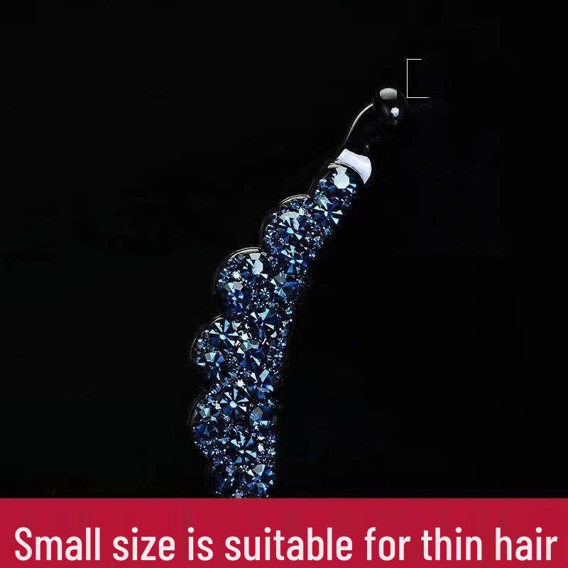 Pince à Cheveux Queue de Cheval Banane Verticale Style Coréen pour Femmes - Accessoire Épingle à Cheveux d'Été