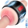 Adult Sex Toys Male Masturbator Powerful Vibration Pocket Pussy Stroker Vibrator Lifelike Vaginal Anal Blowjob Toy Plump Soft Fleshy Masturbation