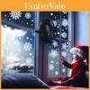 Christmas Snowflake Static Cling Window Decal Pvc For Holiday Decor Set Of Three