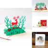 Elegant Laser Cut Paper Card Handmade 3d Gift Card For Celebrations And Holiday Gifts