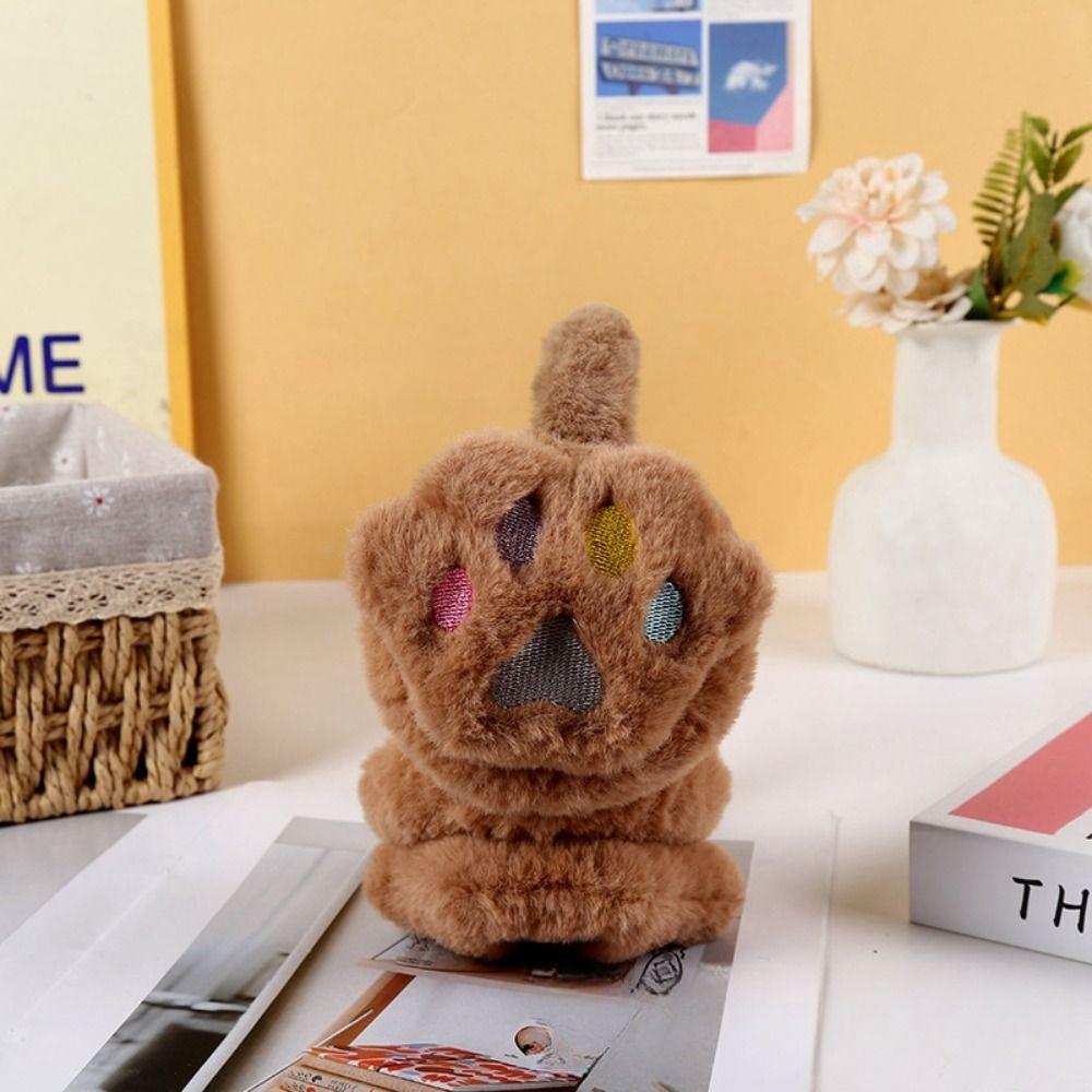 Thicken Siamese Cat Ear Cover Windproof Bear Claw Ear Cap Comfortable Kitty Plush Earmuffs  Skiing