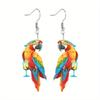 Colorful Parrot Acrylic Earrings for Women Earrings Chic New Animal Earrings Fashion Earrings Jewelry Accessories for Party Festivals
