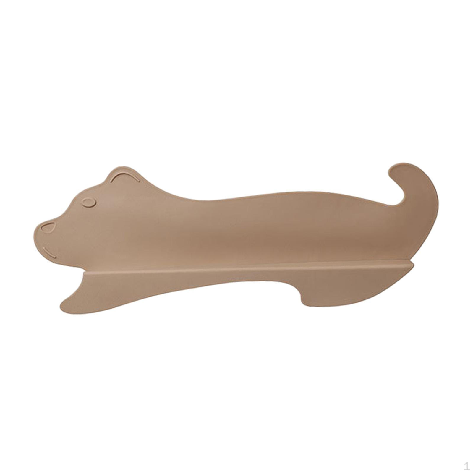 

Водонепроницаемый барьер для защиты от брызг на доске для мытья посуды и фруктов коричневый