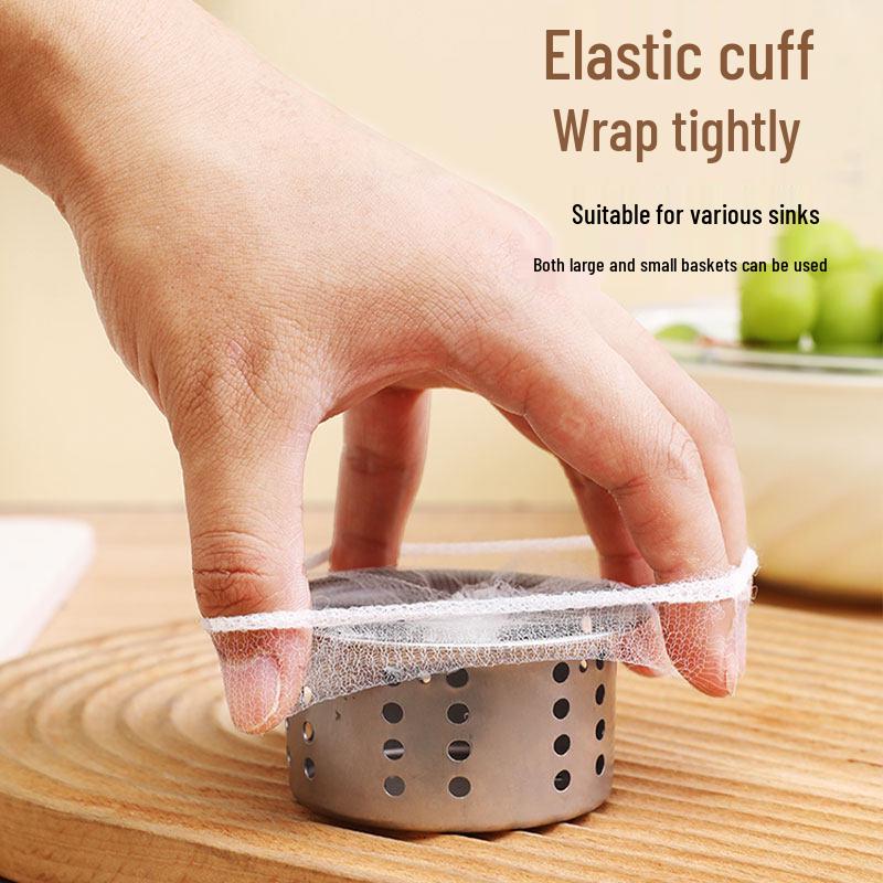 Eggplant Purple Sink Filter Net Bag for Kitchen Drain and Vegetable Washing