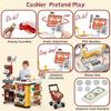 Supermarkt Rollenspiel Spielzeug Rotes Spiel Simulation Supermarkt Spielzeug und Zubehör