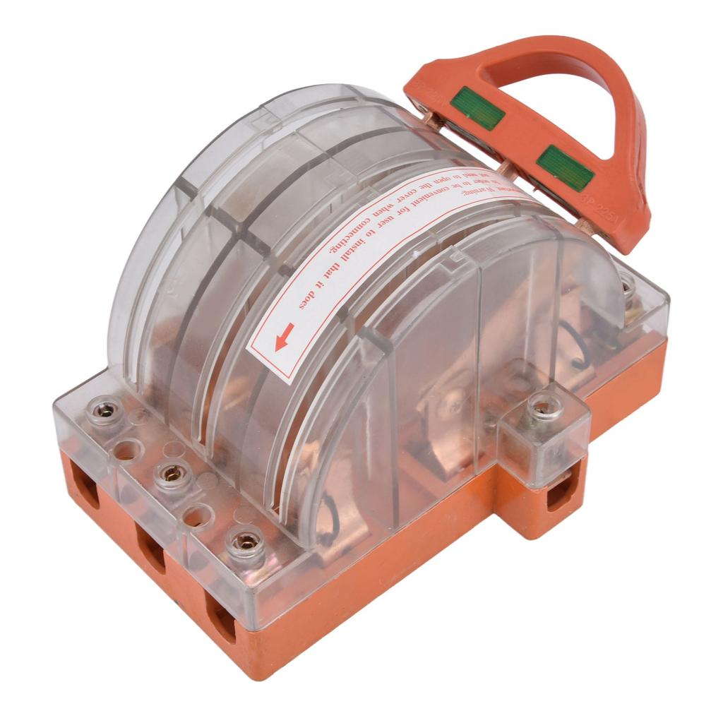 Disconnect Knife Switch Professional 3 Pole Double Throw Knife Safety Disconnect Switch for